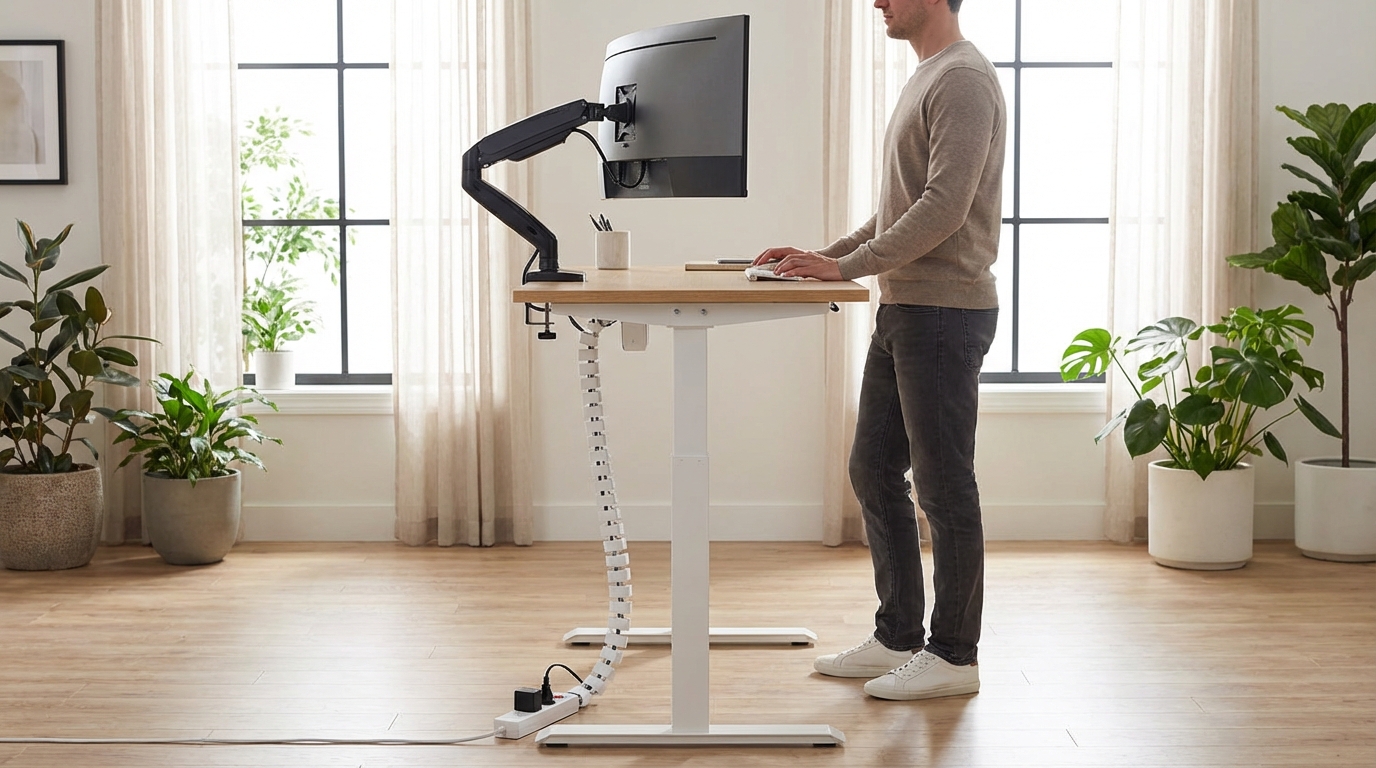 Adjustable Standing Desk Buying Guide: Frame, Surface, and Motor