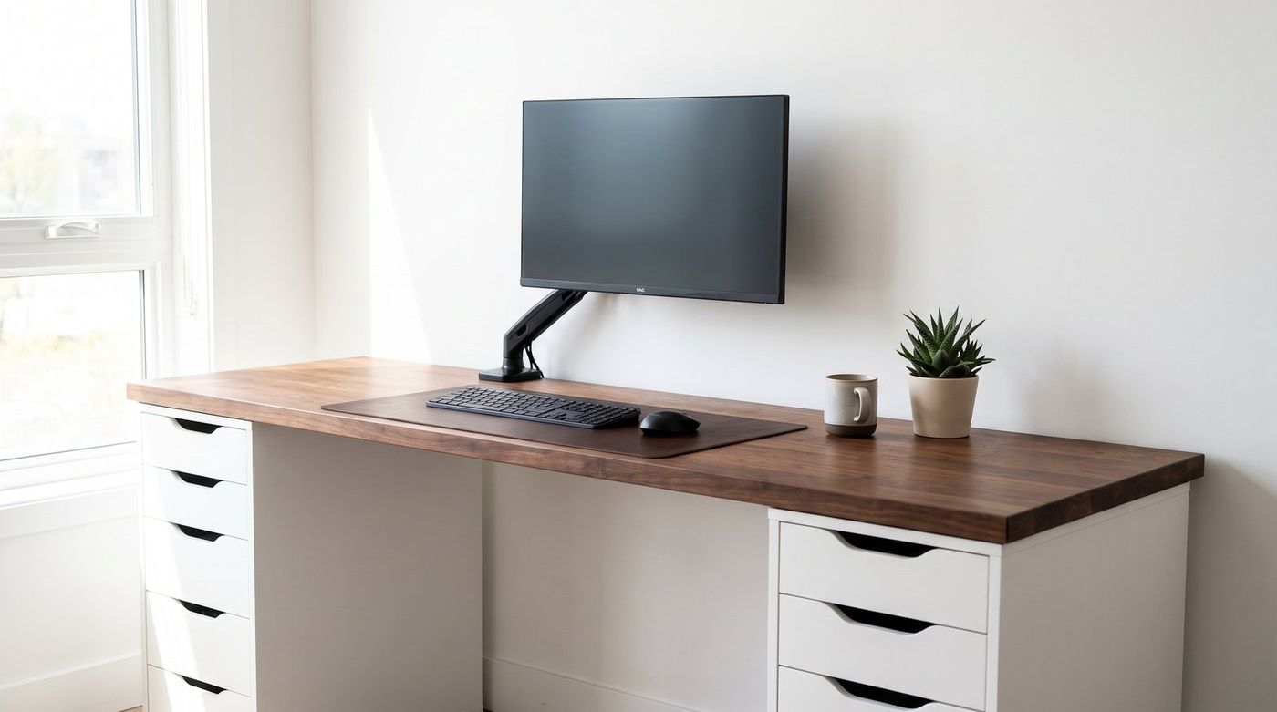 IKEA Alex Desk Setup Ideas (2026): Karlby, Lagkapten, Linnmon