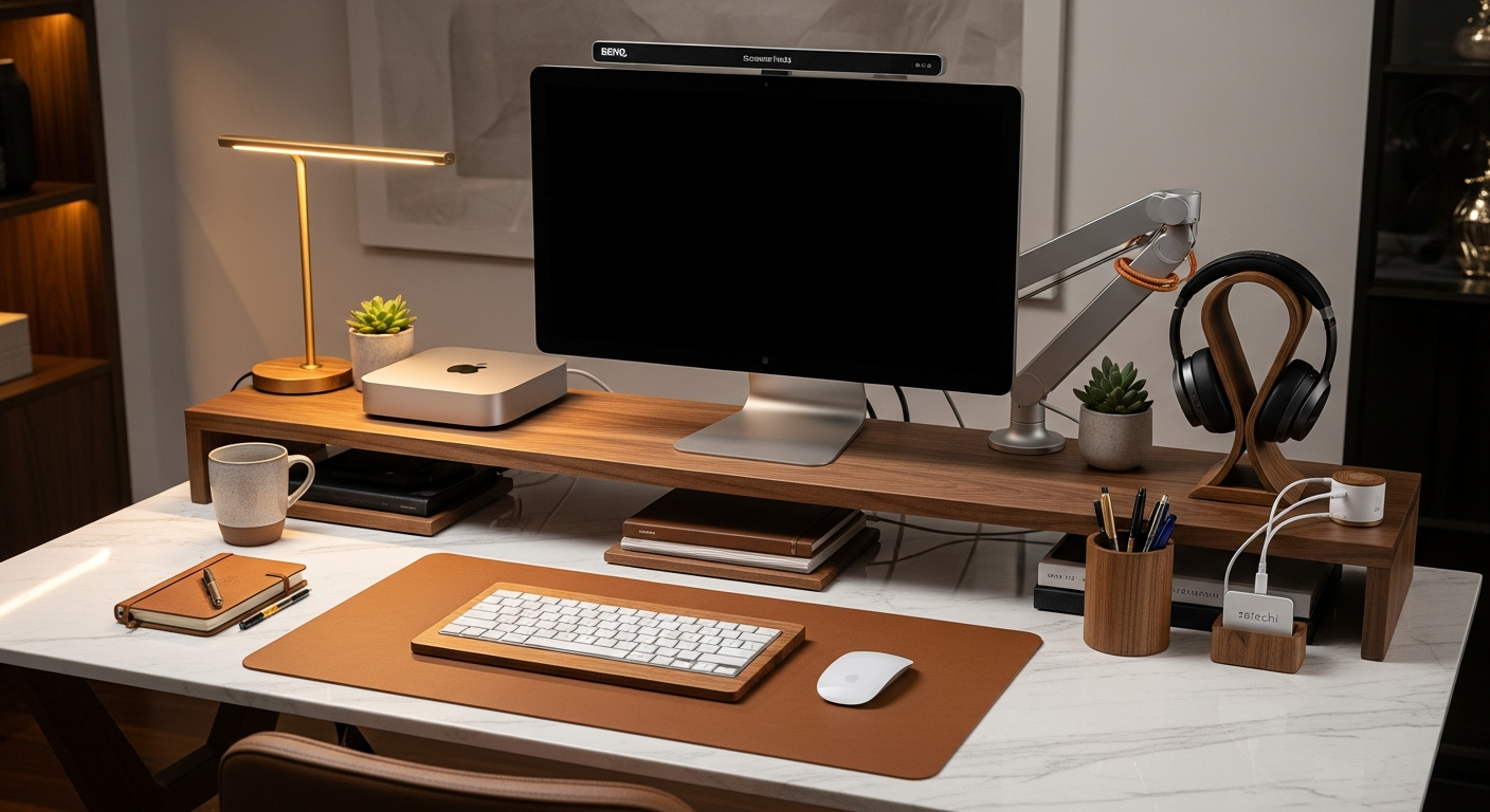 Grovemade Desk Setup: Premium Wood Accessories Build