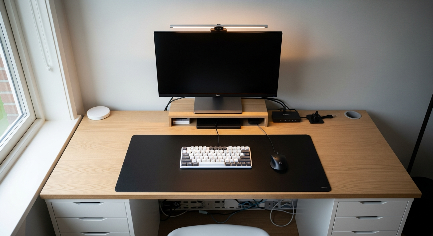 IKEA Karlby Desk Setup: The Budget Minimal Build Guide