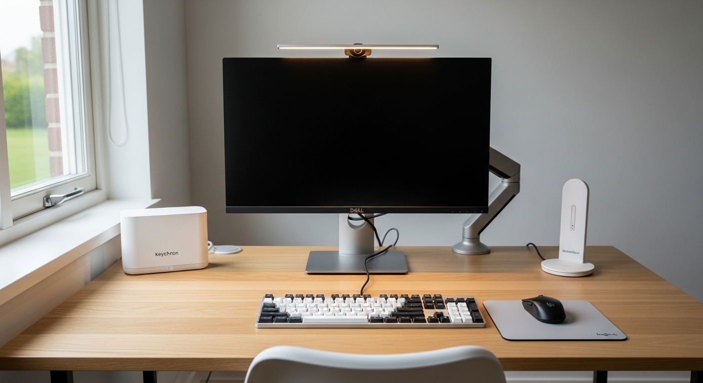 Small Space Desk Setup: Full Workstation in Under 4 Square Feet